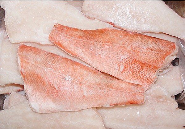 Frozen redfish